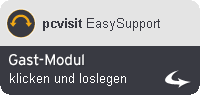 Gast-Modul pcvisit EasySupport  starten